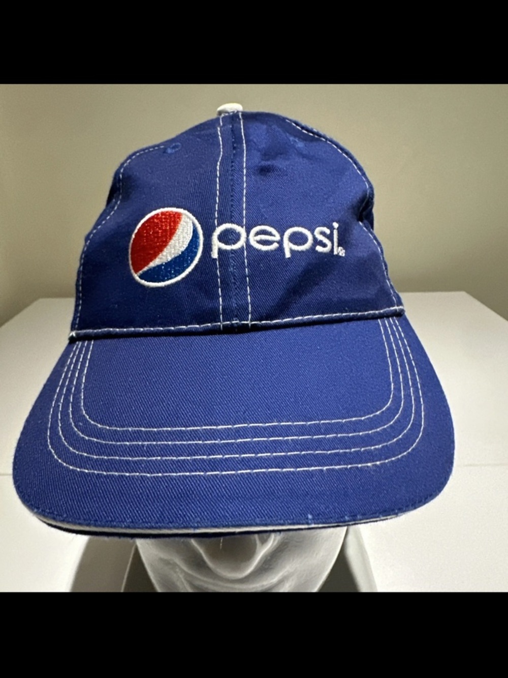 Pepsi Navy Cap with Red-White-Blue Logo